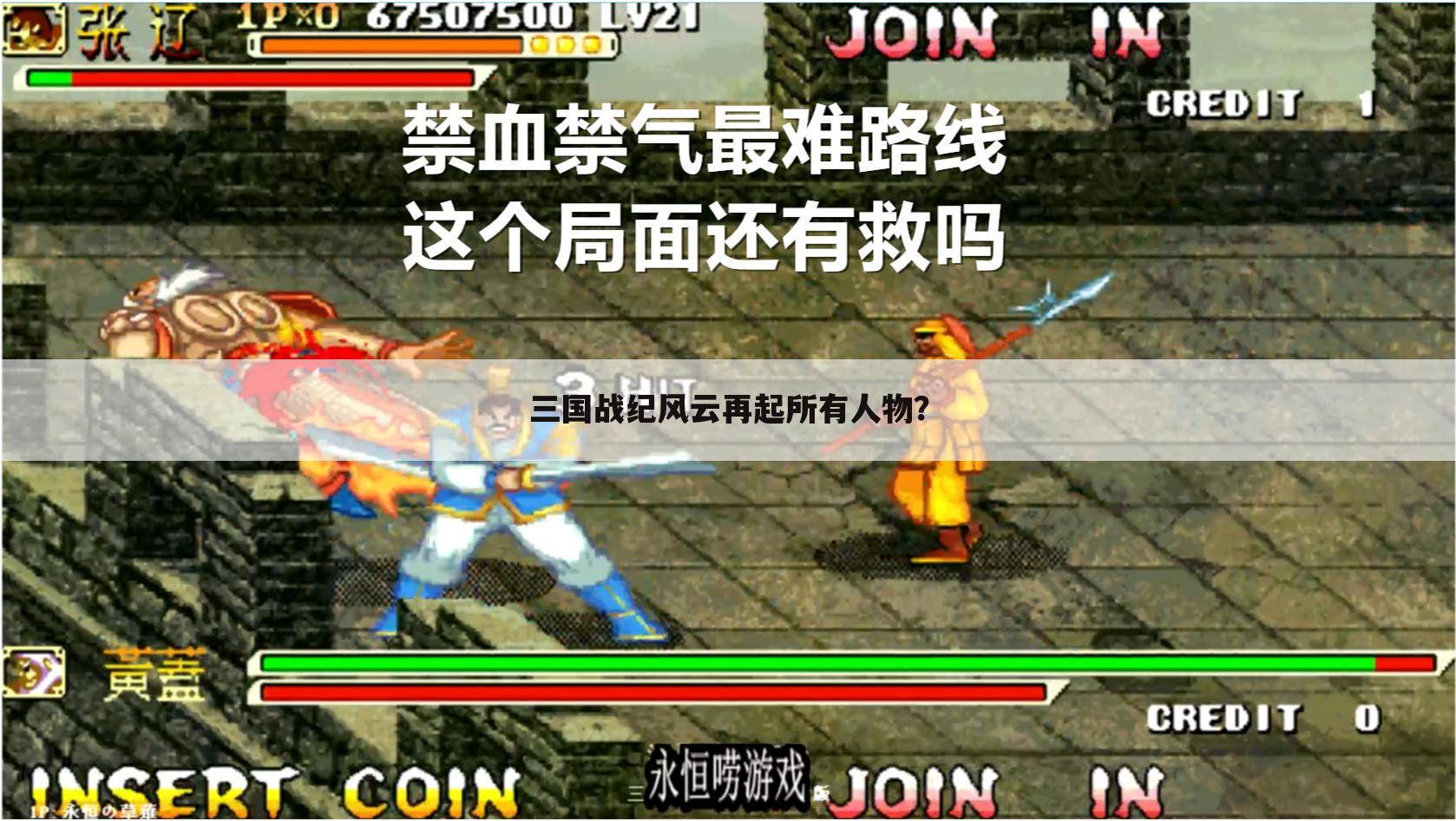 三国战纪风云再起所有人物？